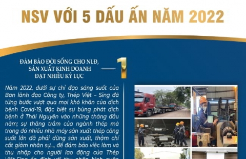 NSV với 5 dấu ấn năm 2022